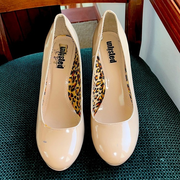 Unlisted Shoes - Unlisted Nude Heels by Kenneth Cole productions